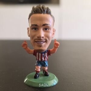 SoccerStarz Figurine | Home Kit | Atletico Madrid | Saul Niguez